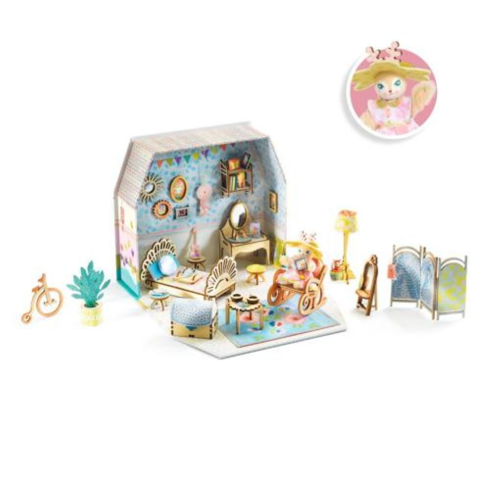 Cria Casas em Miniatura - MI HOUSE - Djeco