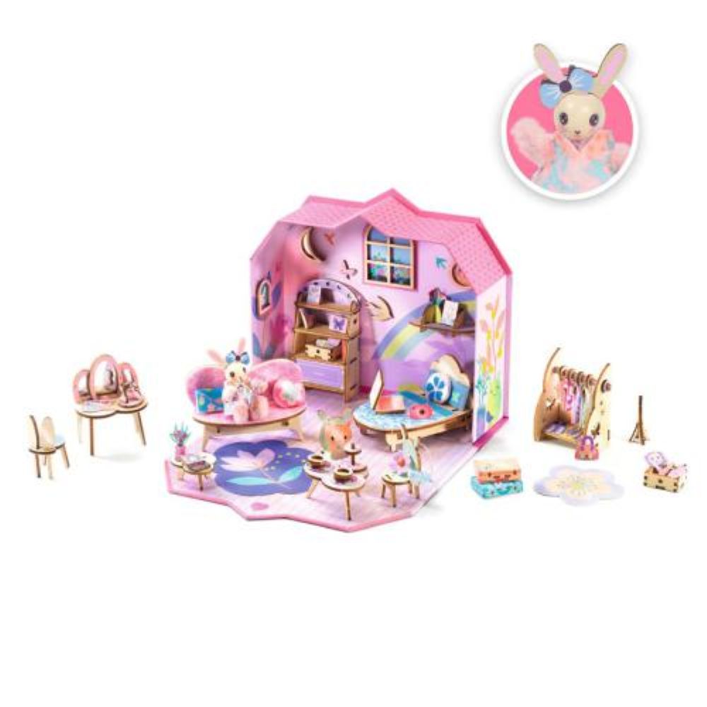 Cria Casas em Miniatura - MI HOUSE - Djeco