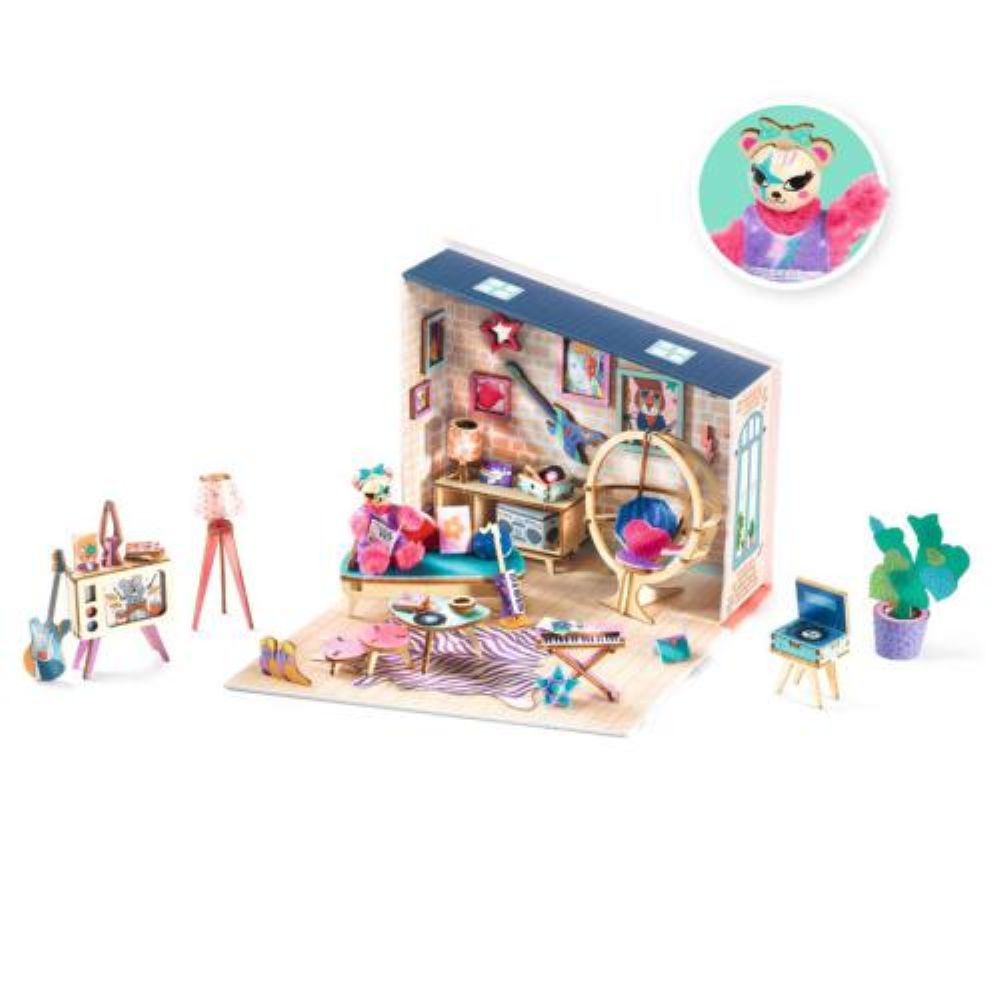 Cria Casas em Miniatura - MI HOUSE - Djeco