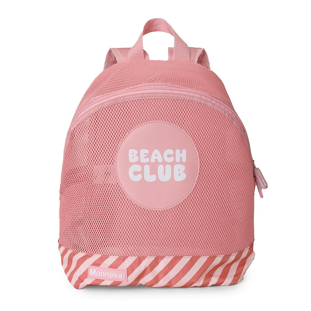 Mochila Infantil Anti-areia Stripes Bloom & Blush - Monneka