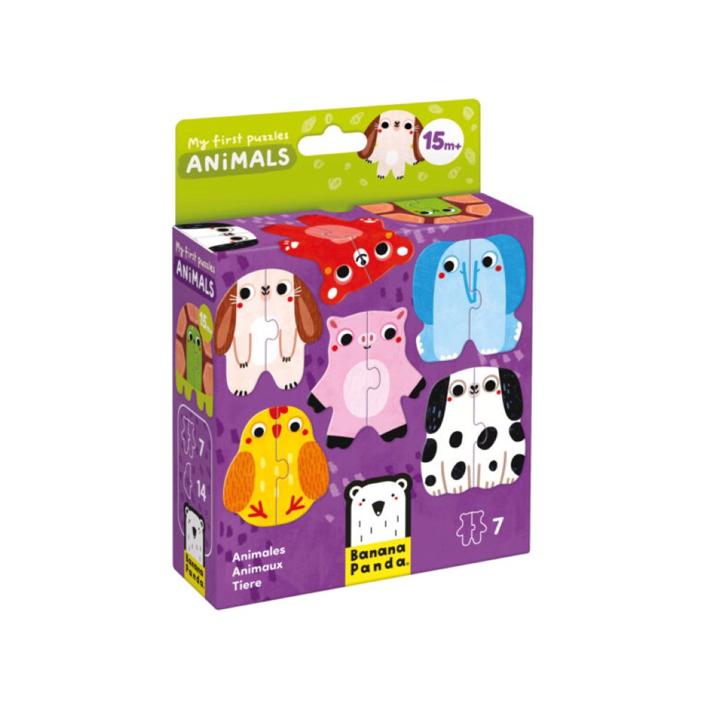My First Puzzles Animals - Banana Panda