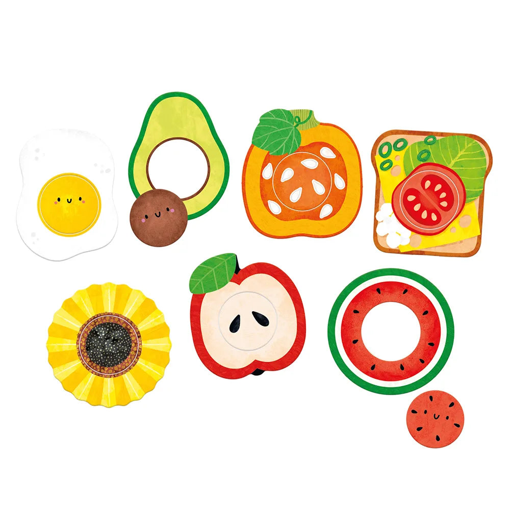 O meu primeiro puzzle COMIDAS - Banana Panda