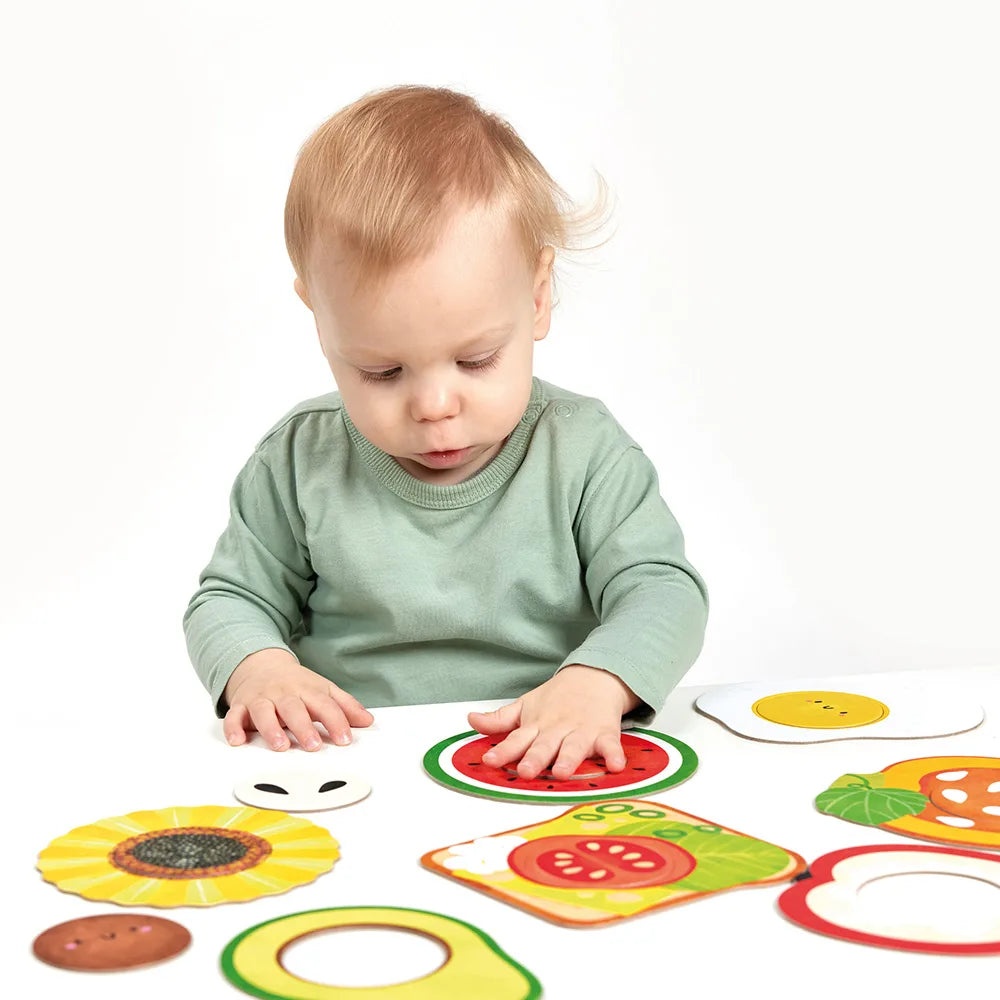 O meu primeiro puzzle COMIDAS - Banana Panda