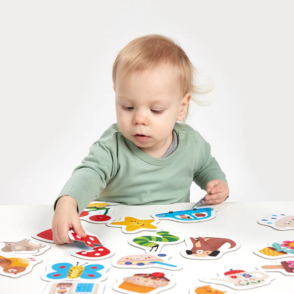 O meu primeiros puzzle HAPPY PAIRS - Banana Panda