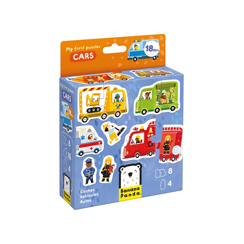 My firs puzzles CARS - Banana Panda