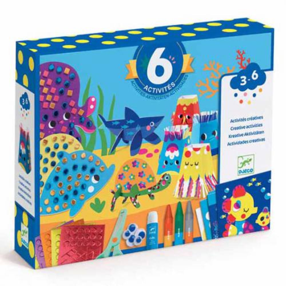 O Mar - Atividades Criativas - Djeco