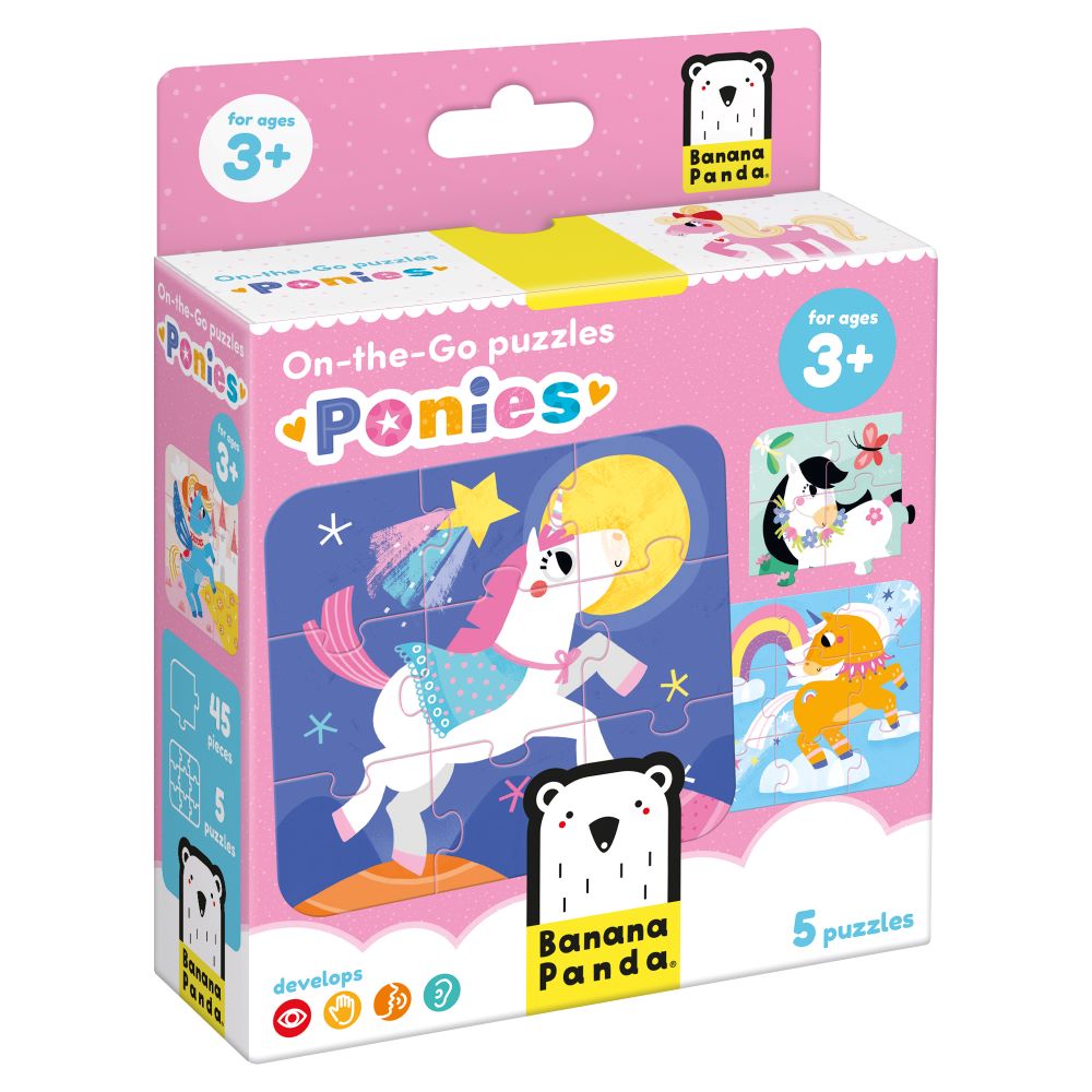 On-the-Go Puzzles Ponies - Banana Panda