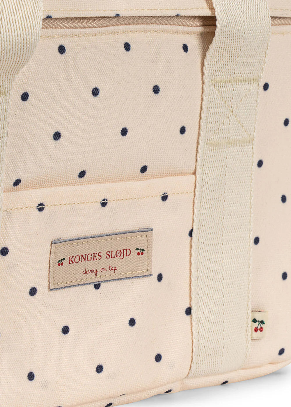 Lancheira térmica XL - NAVY DOTS - Konges Slojd