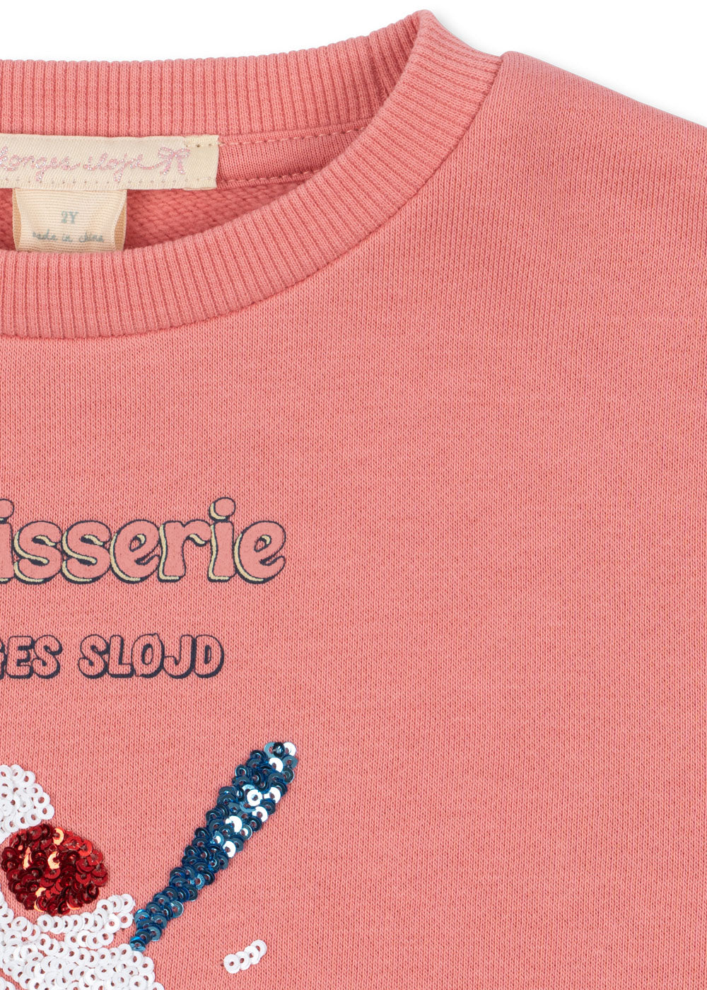 Sweatshirt LOU Peach Blossom - KONGES SLOJD