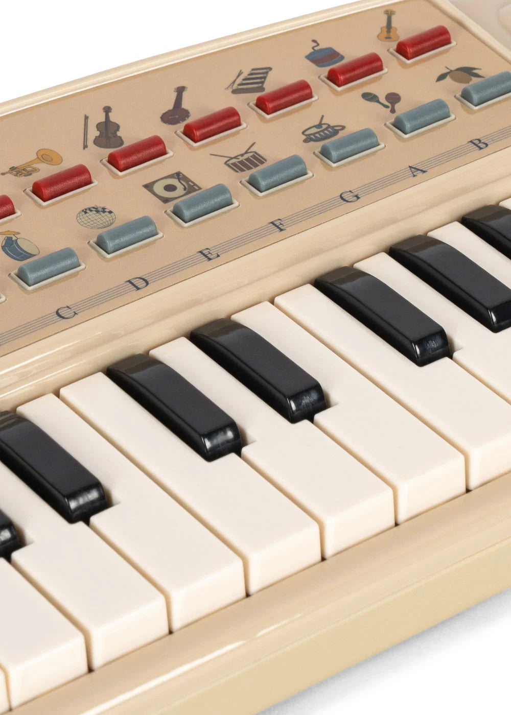Teclado musical infantil com 37 teclas - KONGES SLOJD