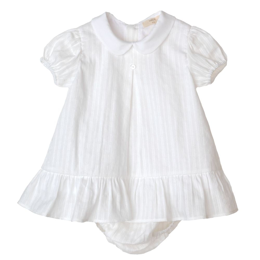 VESTIDO PURE COM TAPA FRALDAS - Baby Gi