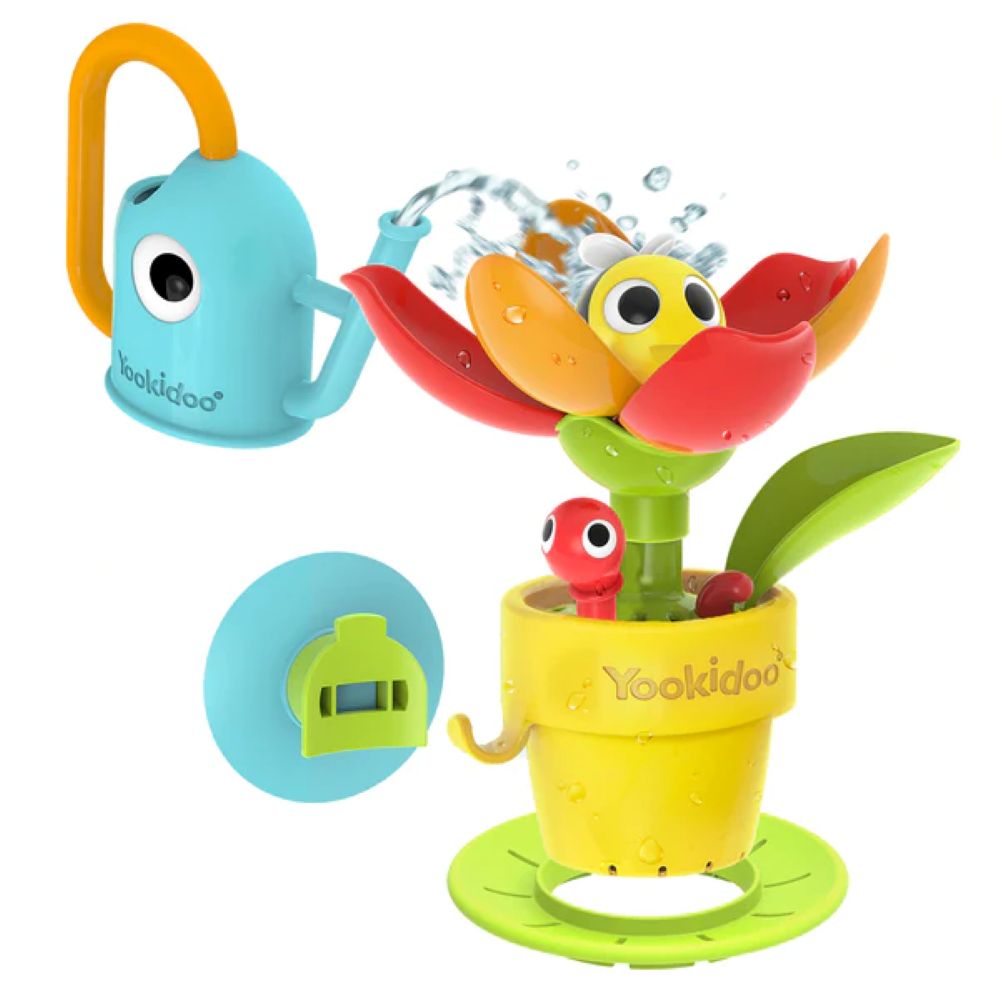 Brinquedo de banho "Cucu abelha e flor" - YOUKIDOO