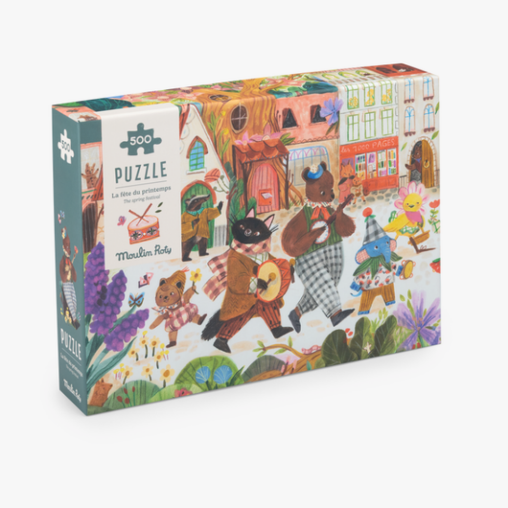 Puzzle Minouchkas – A Chegada da Primavera | 500 Peças - MOULIN ROTY