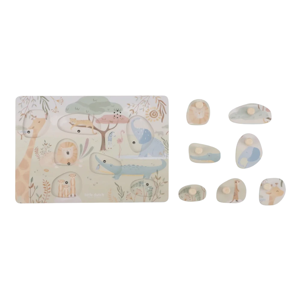 Puzzle Sonoro SAFARI FRIENDS - LITTLE DUTCH