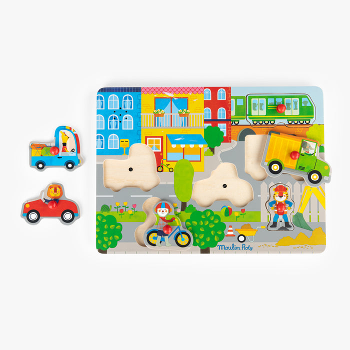 Puzzle Sonoro de Encaixe - MOULIN ROTY