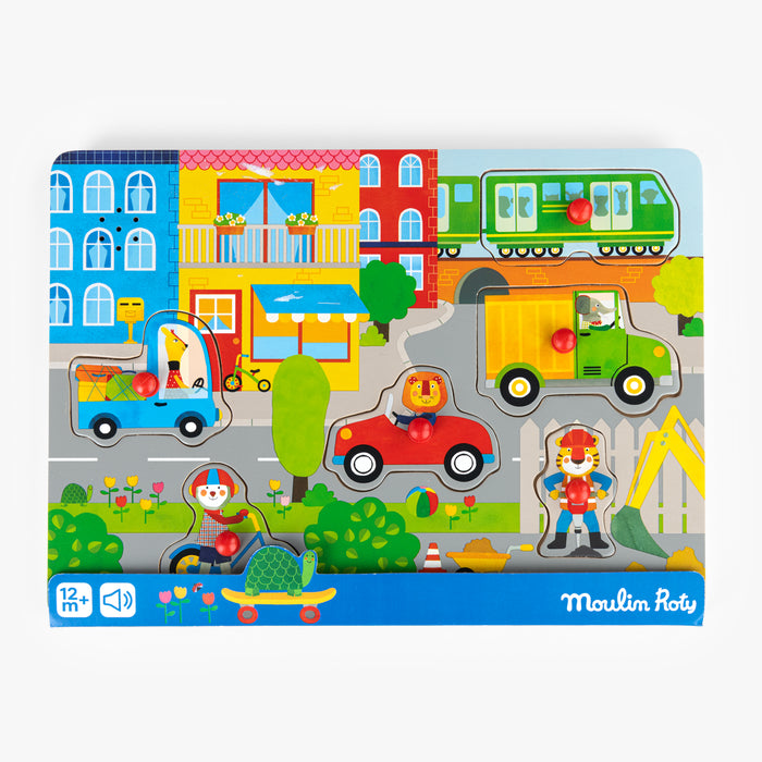 Puzzle Sonoro de Encaixe - MOULIN ROTY
