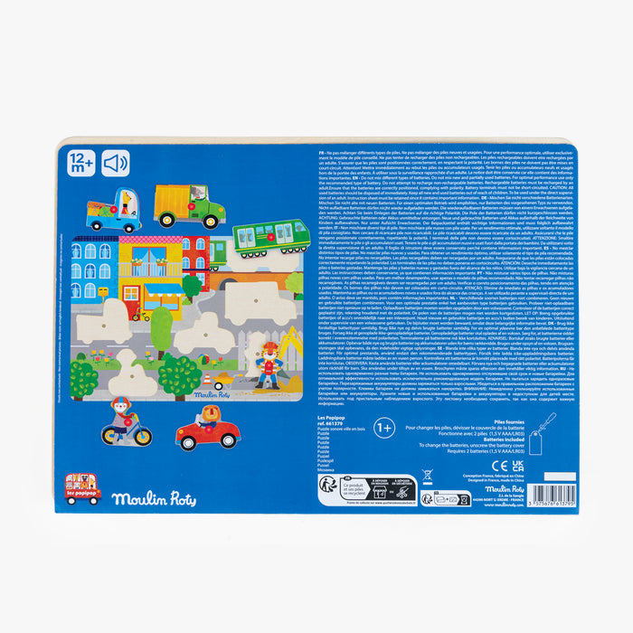 Puzzle Sonoro de Encaixe - MOULIN ROTY