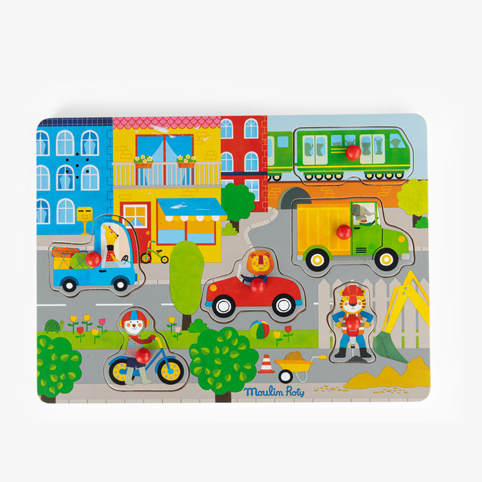 Puzzle Sonoro de Encaixe - MOULIN ROTY