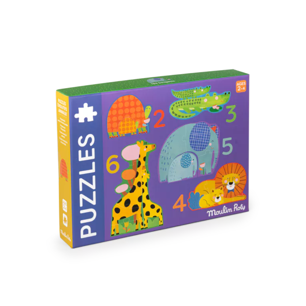 Puzzles evolutivos - Moulin Roty