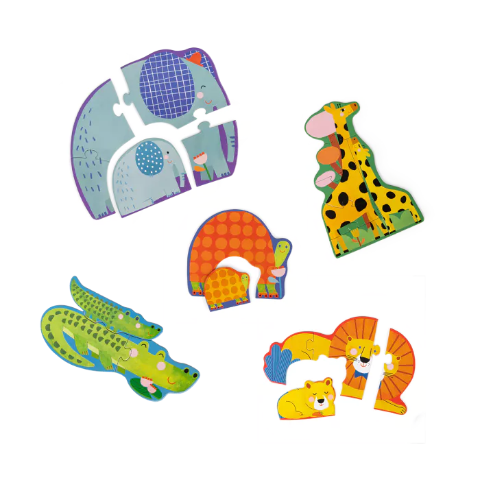 Puzzles evolutivos - Moulin Roty