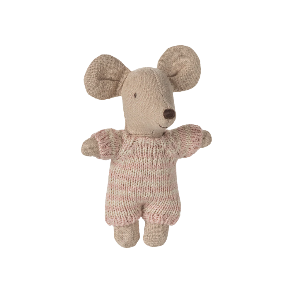 Ratinho bebé na alcofa - Maileg