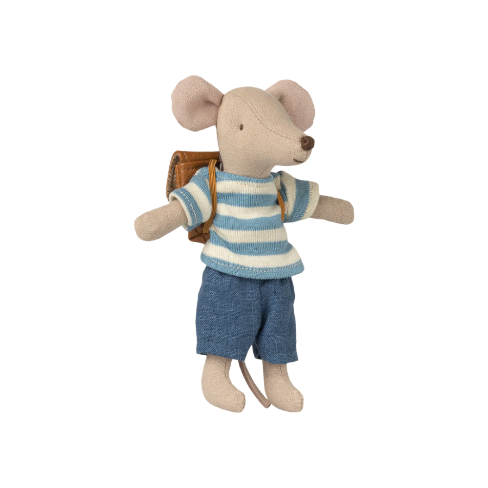 Ratinho no triciclo, Ratinho Irmão mais velho – Castanho - Maileg