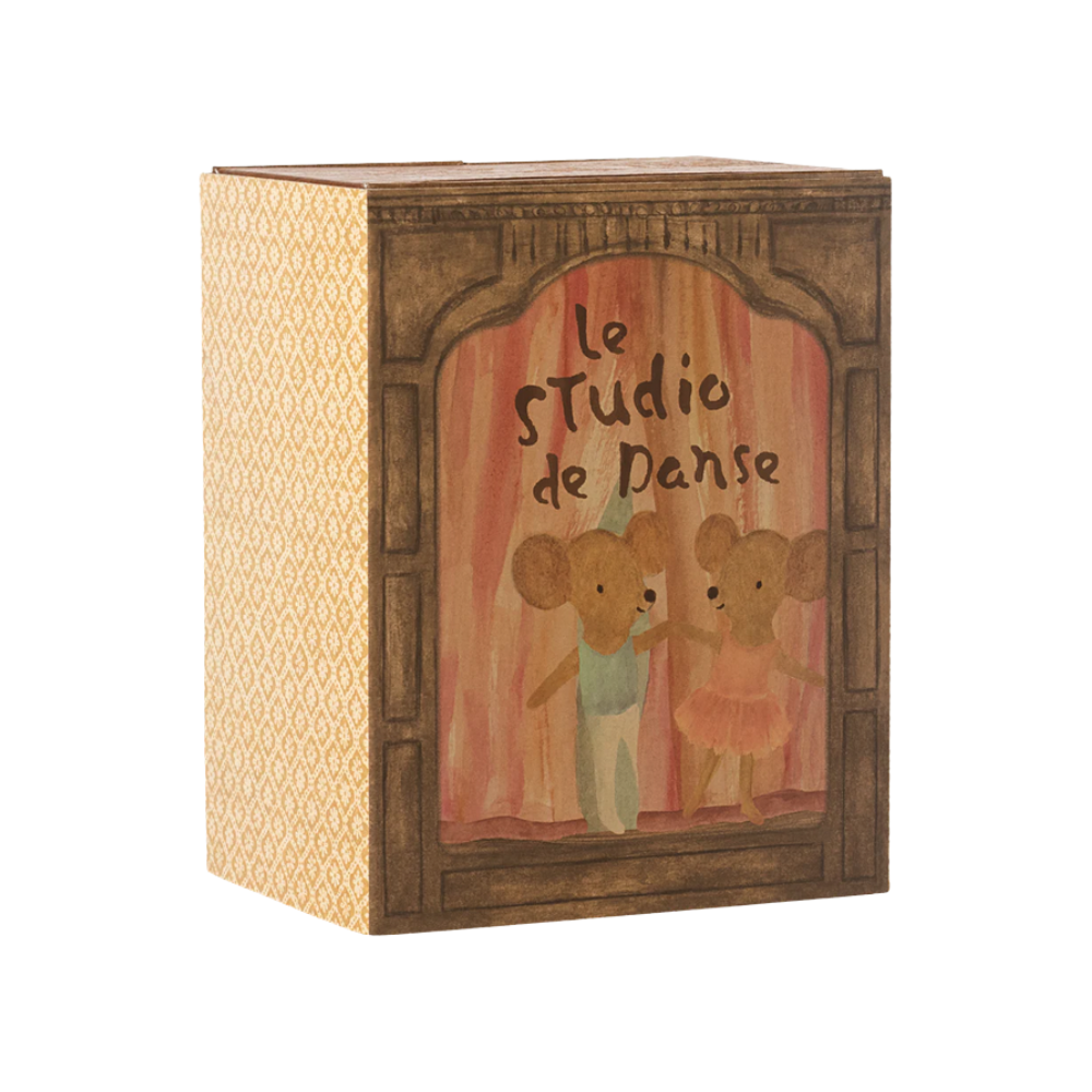 Ratinhos bailarinos no estúdio de dança - Maileg