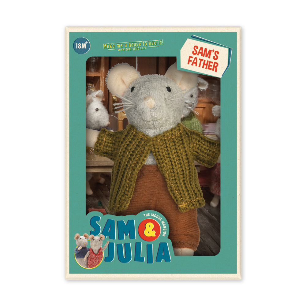 Peluche PAI DO SAM - SAM&JULIA