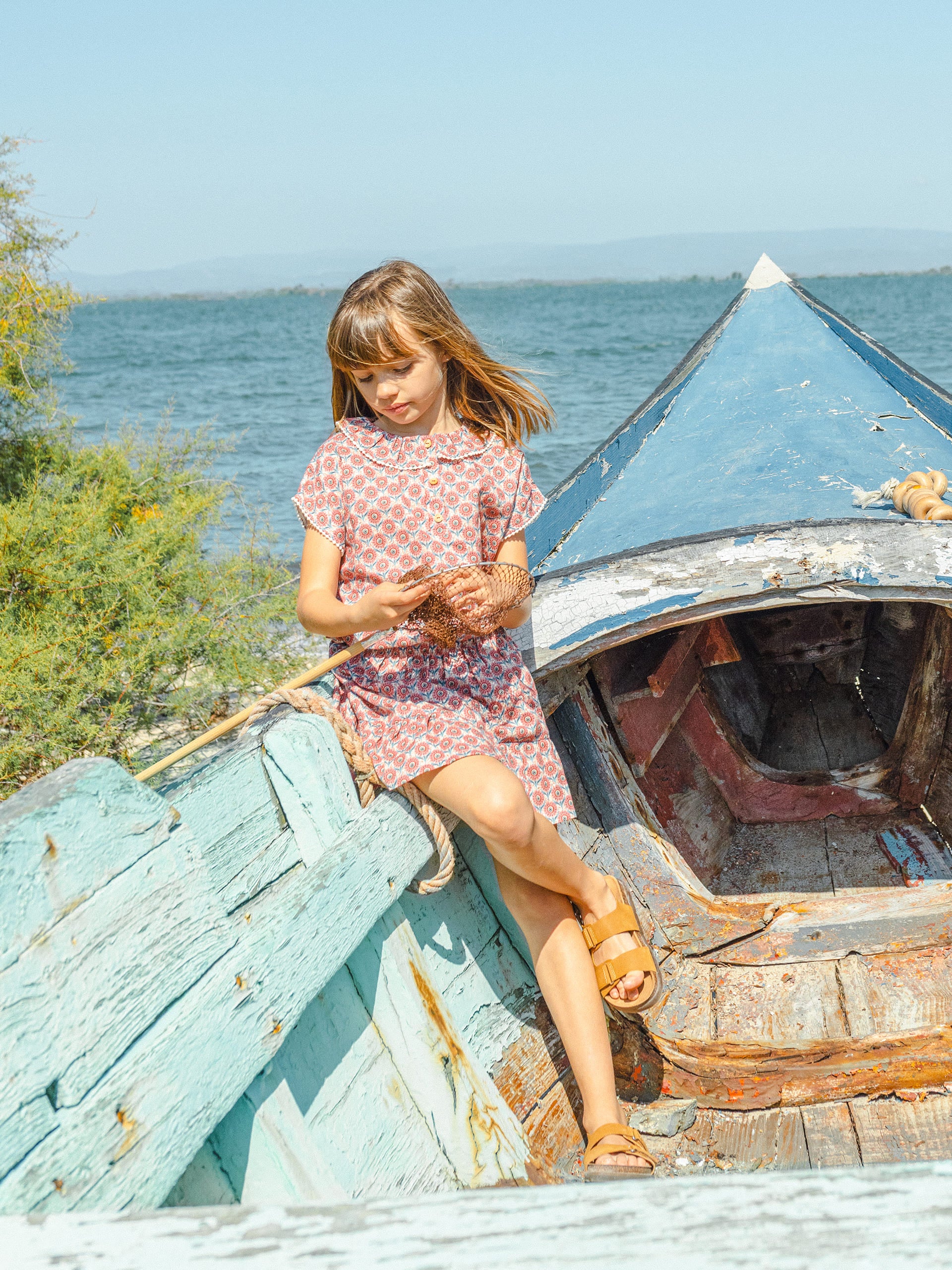 Top floral - Laranjinha