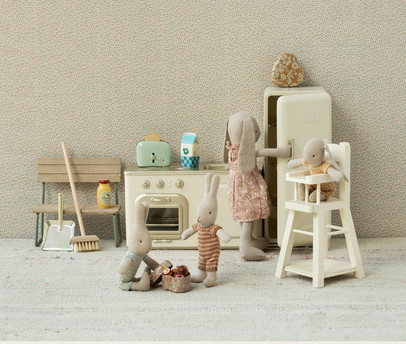 Pá e Vassoura Miniatura - Maileg