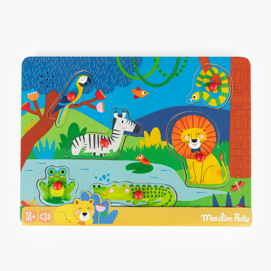 Puzzle Sonoro de Encaixe - MOULIN ROTY