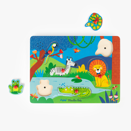 Puzzle Sonoro de Encaixe - MOULIN ROTY