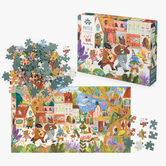 Puzzle Minouchkas – A Chegada da Primavera | 500 Peças - MOULIN ROTY