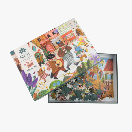 Puzzle Minouchkas – A Chegada da Primavera | 500 Peças - MOULIN ROTY