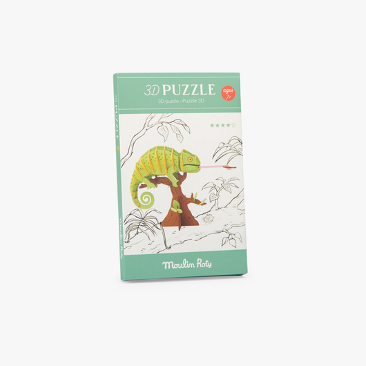 Kit Criativo 3D Camaleão – Moulin Roty