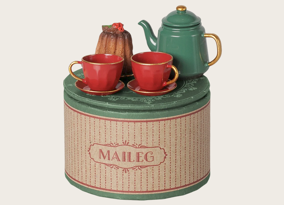 Conjunto de Chá de Natal para Ratinhos - MAILEG