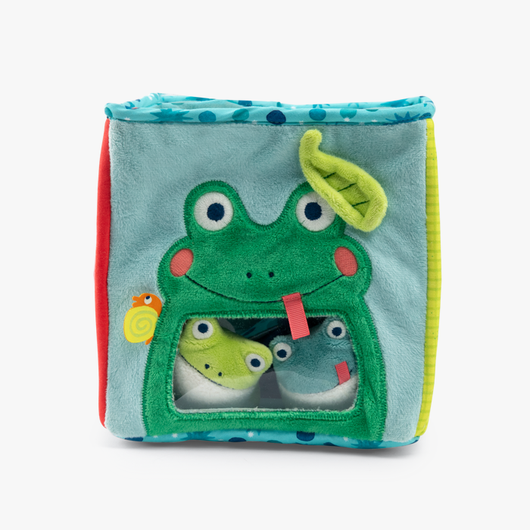 Cubo de Atividades Sensorial – La Mare aux Grenouilles - MOULIN ROTY