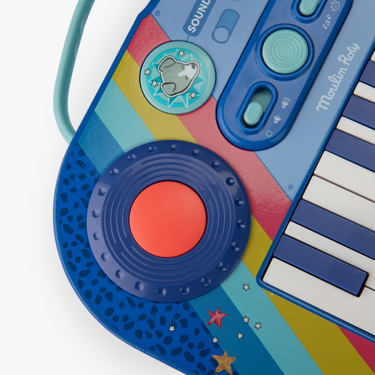 Piano DJ Infantil com Luzes e Sons - MOULIN ROTY