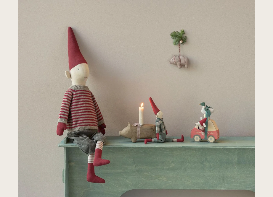 Rato de Natal com gorro - MAILEG