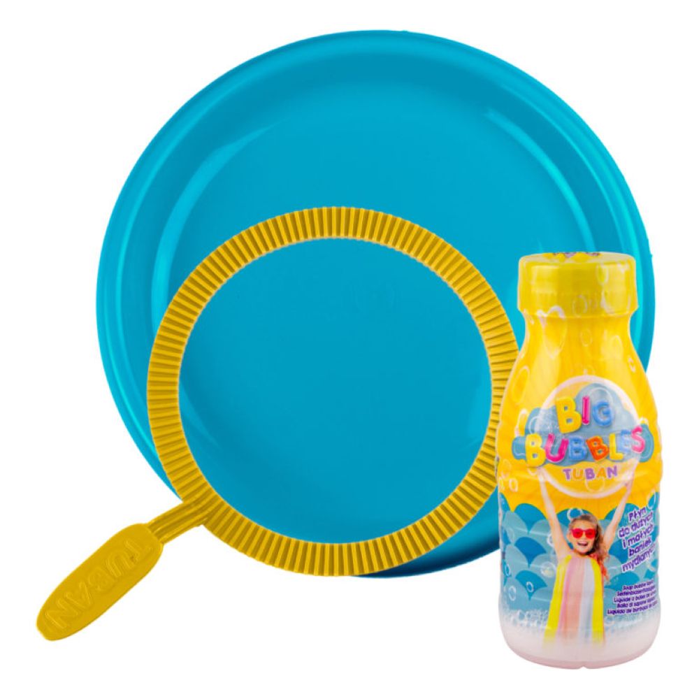 Set Bolas de Sabão 250ml c/ Prato e Anel - TUBAN