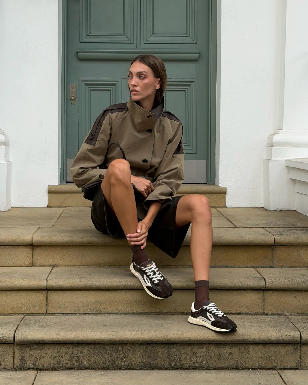 Ténis MELROSE Dark Brown - LEJAN
