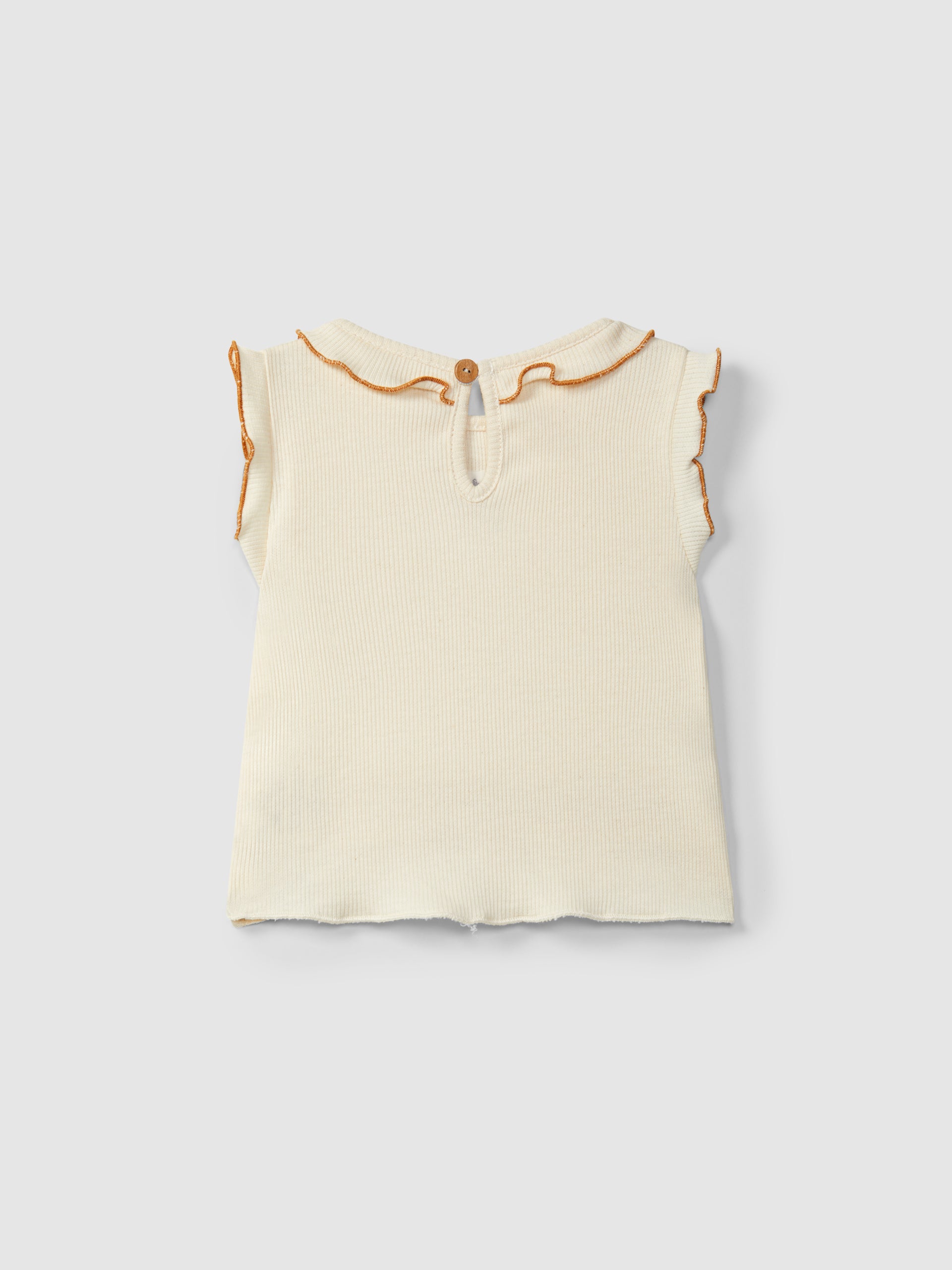 Singlet malha canelada com bordado - Snug