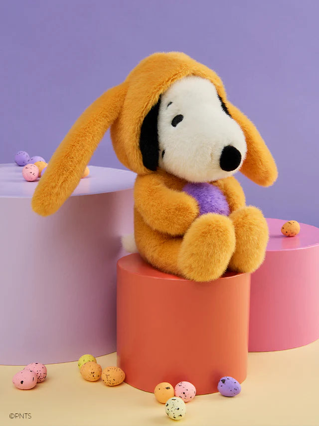 Easter Snoopy ECO Fuzzy Yellow - BON TON TOYS