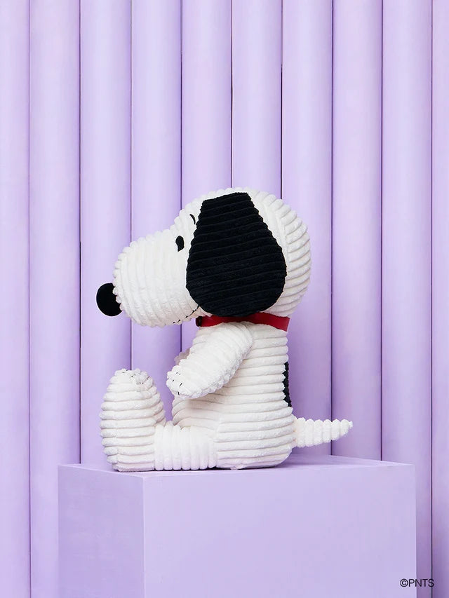Snoopy Corduroy Cream - BON TON TOYS