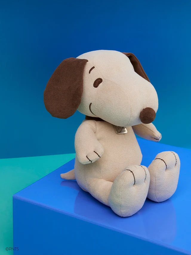 Ltd. Edition Snoopy Faux Suede Cream - BON TON TOYS