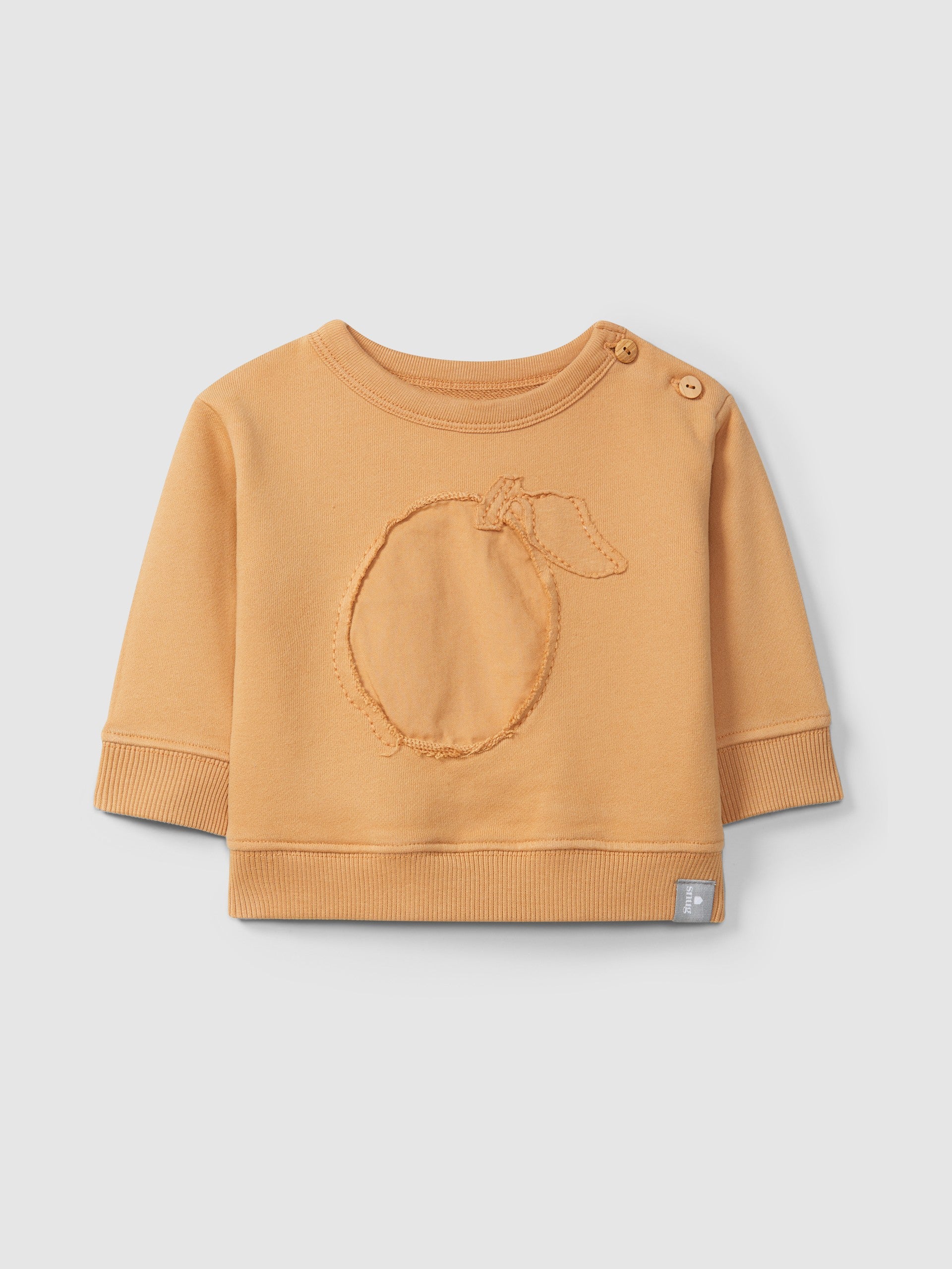 Sweatshirt em felpa com bordado - Snug