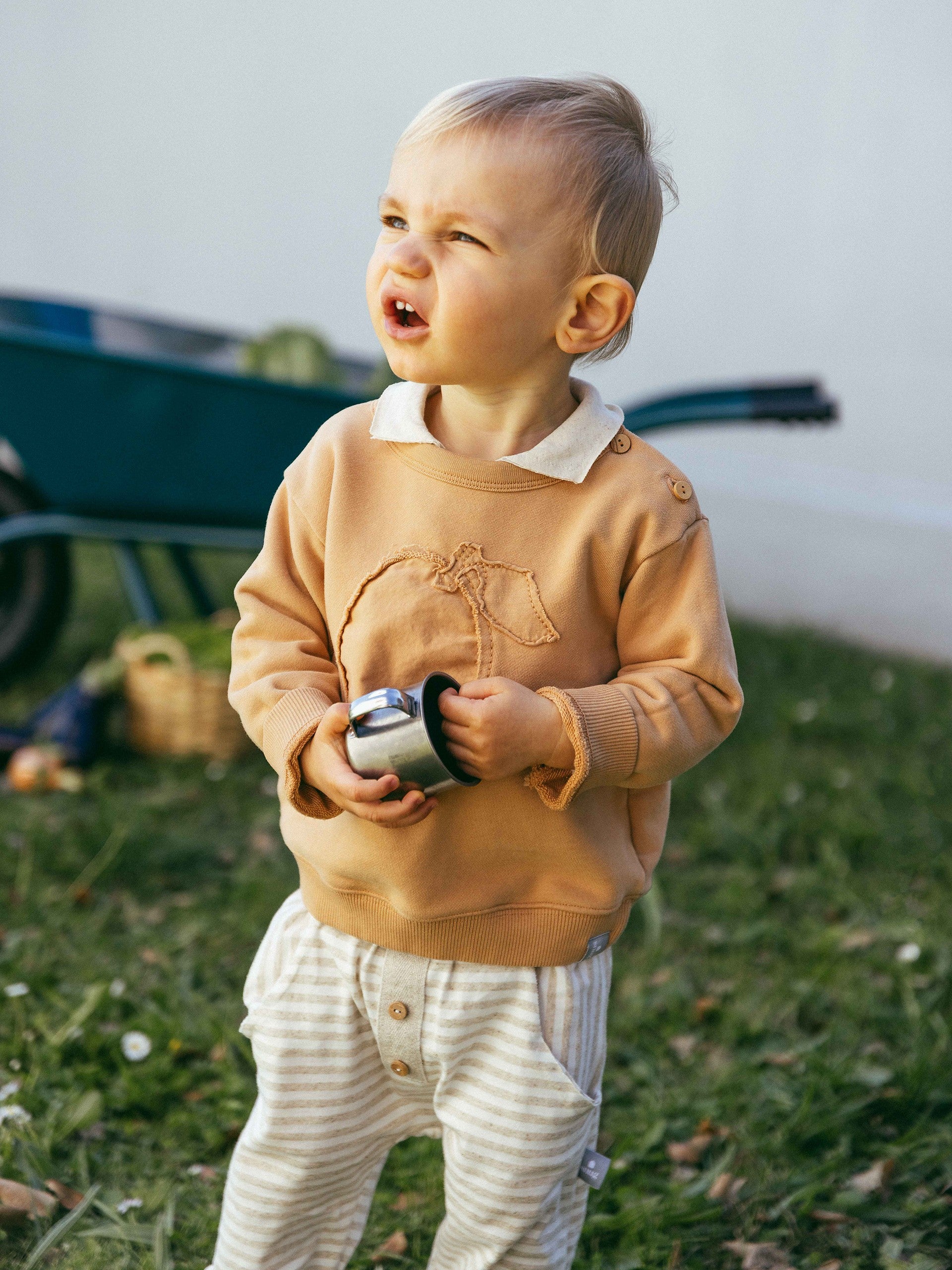 Sweatshirt em felpa com bordado - Snug