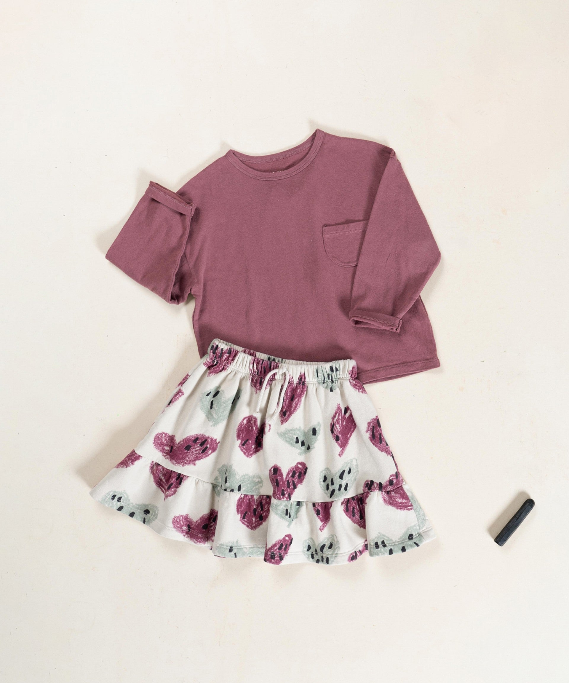 T-shirt de malha com bolso - Play Up