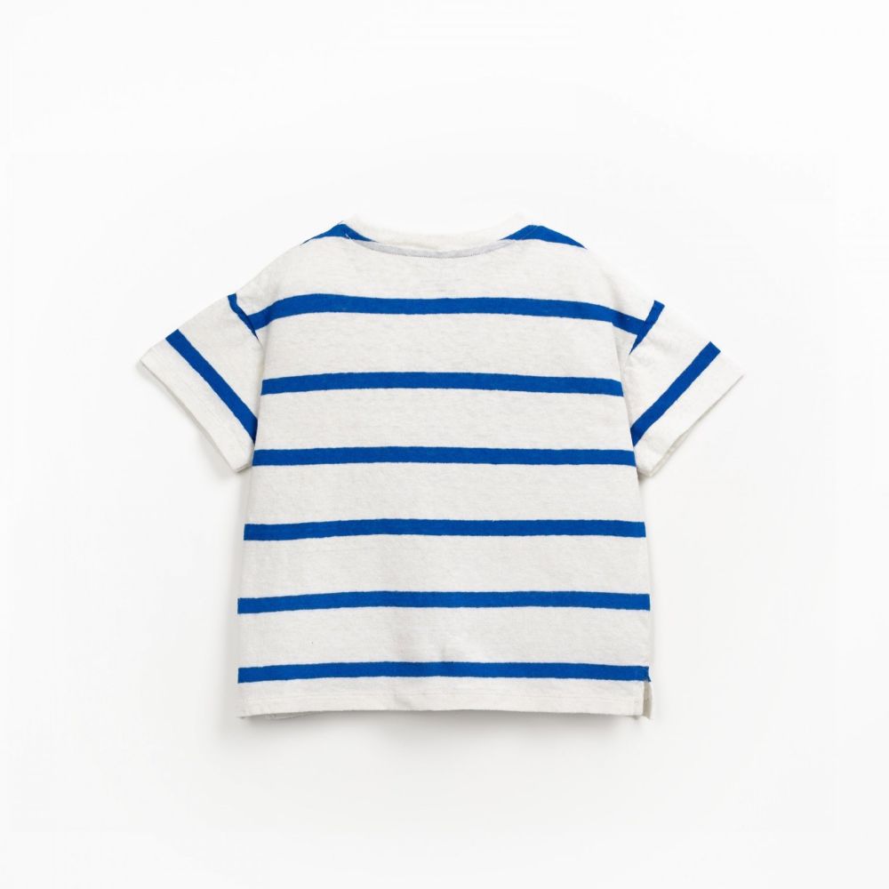 T-shirt às riscas  - Play Up