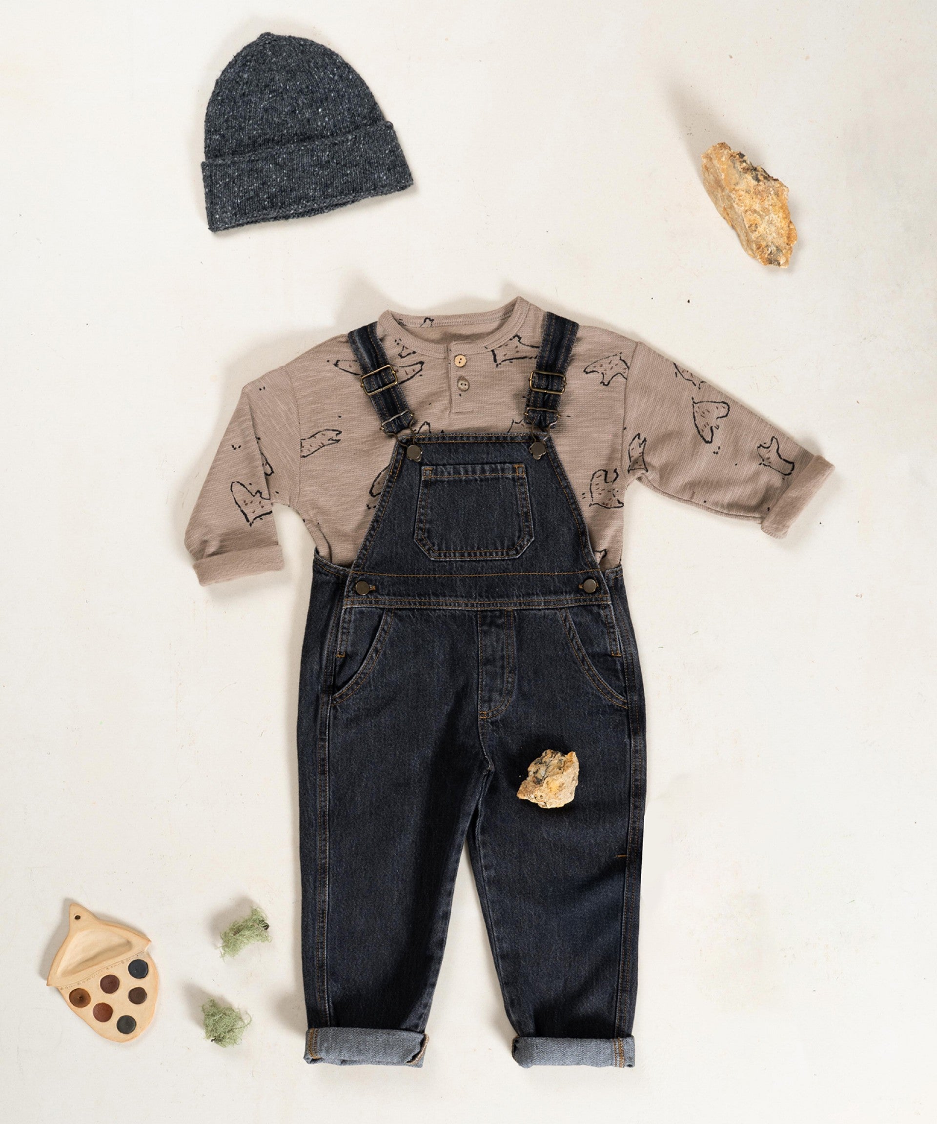 T-shirt com estampado de pássaros - Play Up